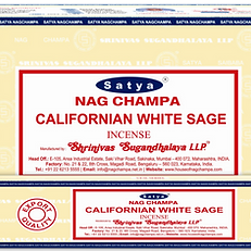 R. Expo/Song of India Incense California White Sage 15g